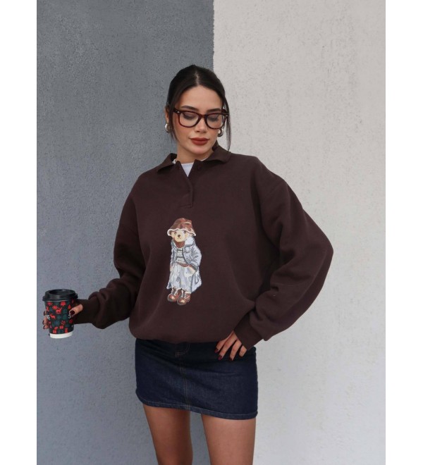 220003 KAHVE SWEAT