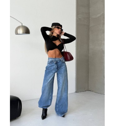 220035 MAVİ KOT PANT...