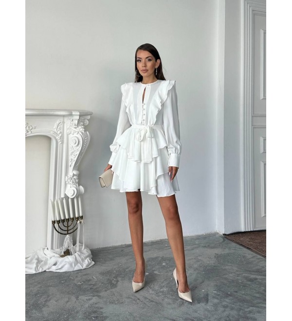 220066 Ecru DRESS 