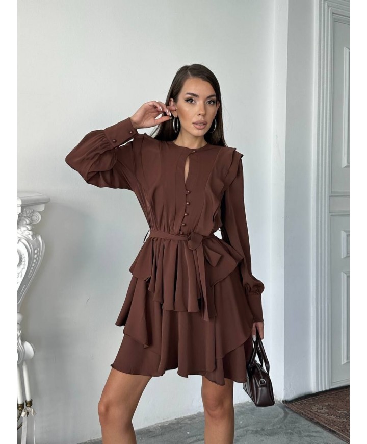 220067 COFFEE DRESS 