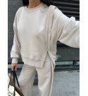 220133 CREAM Tracksuit Team % COTTON KUMAŞ
