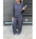 220134 ANTHRACITE Tracksuit Team % COTTON KUMAŞ