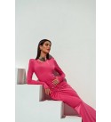 220148 PEMBE ABİYE LYCRA KUMAŞ