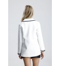 220167 WHITE CARDIGAN KNITWEAR