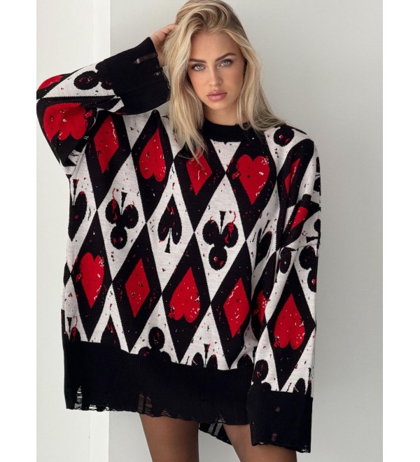 220259 Patterned JUMPER KNITWEAR