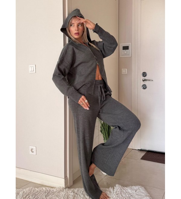 220267 ANTHRACITE SET KNITWEAR