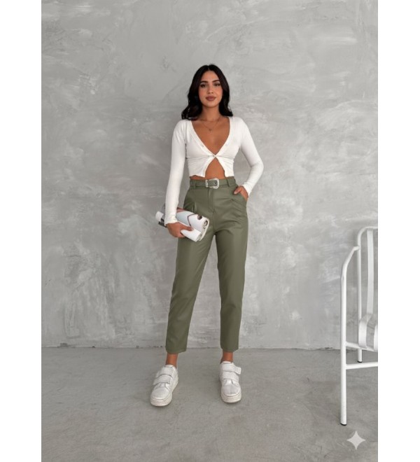 220279 KHAKI TROUSERS SKIN