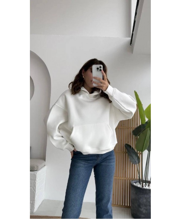 220341 BEYAZ SWEAT