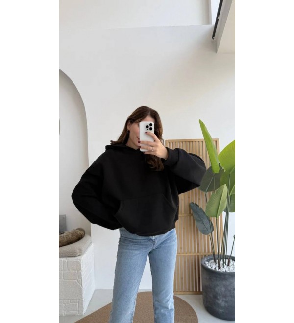 220345 SİYAH SWEAT