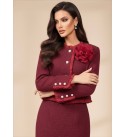 220381 BORDO ABİYE TAKIM