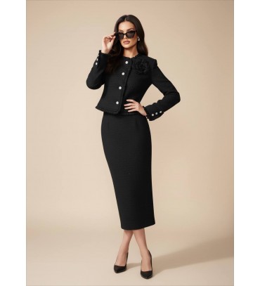 220383 SİYAH ABİYE T...