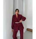 220384 BORDO ABİYE TAKIM