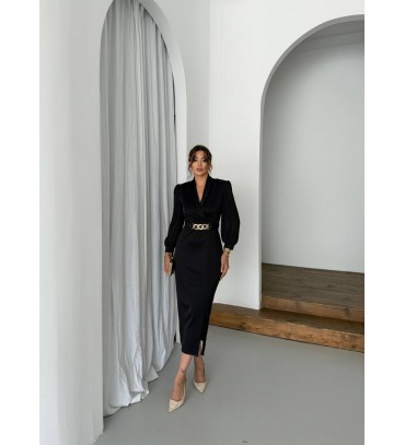 220390 SİYAH ABİYE...