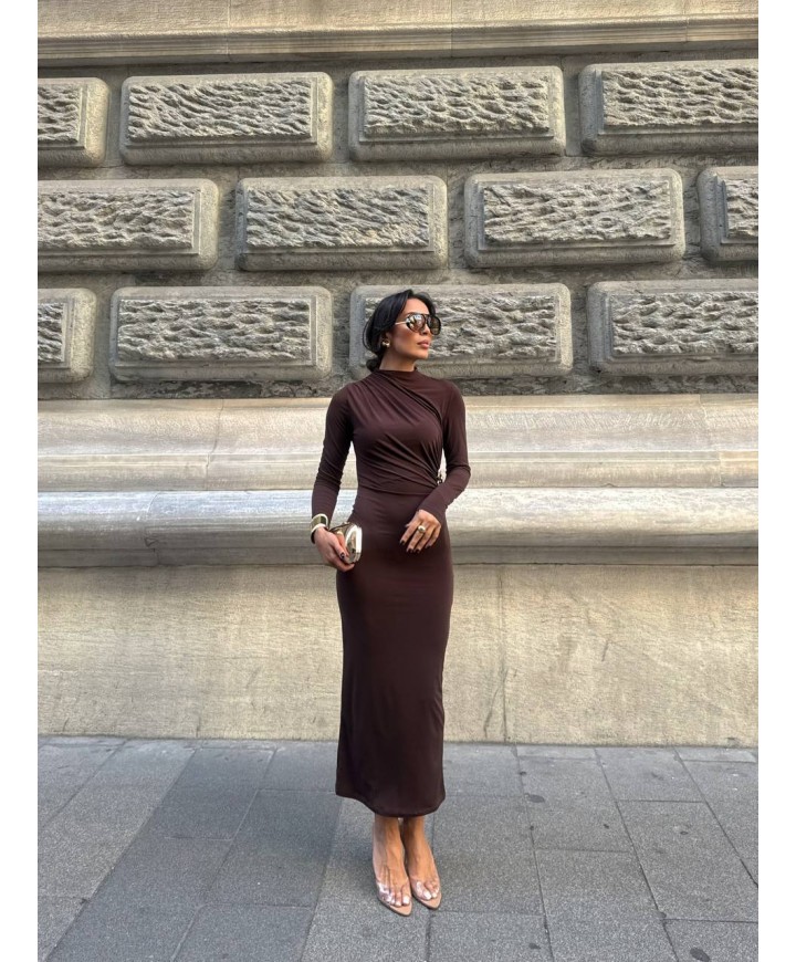 220450 COFFEE DRESS