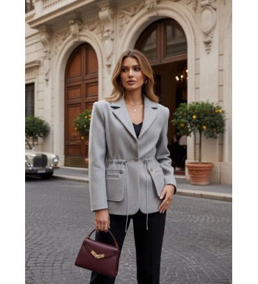 220465 GRİ CEKET KAŞ...