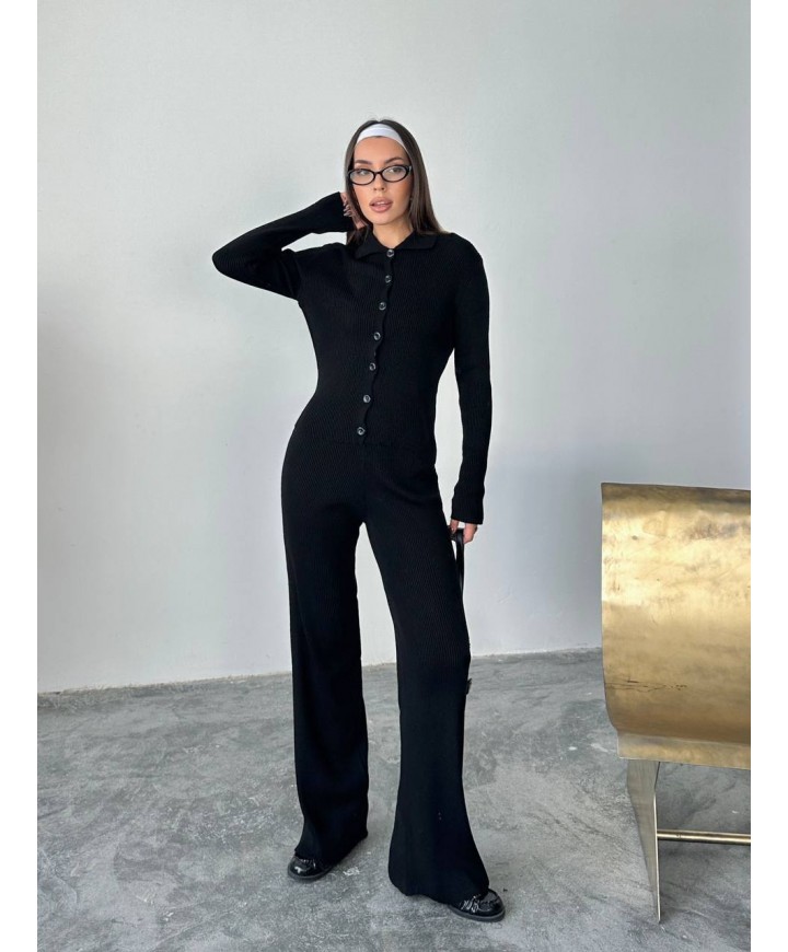 220474 BLACK SET KNITWEAR