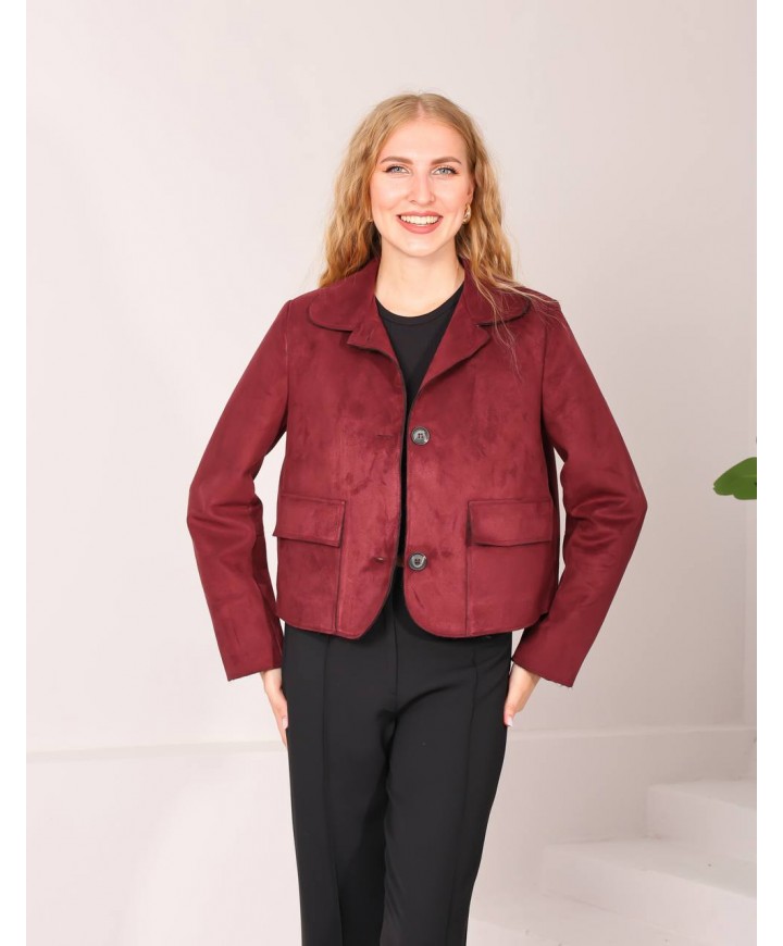 220495 Burgundy JACKET 