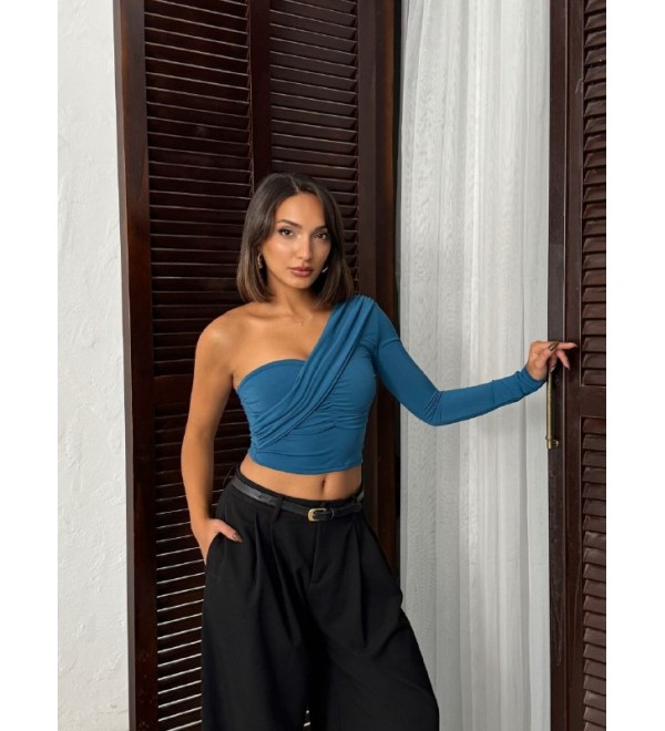 220517 BLUE BLOUSE