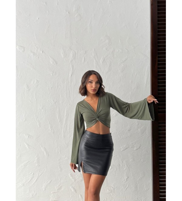 220535 KHAKI BLOUSE