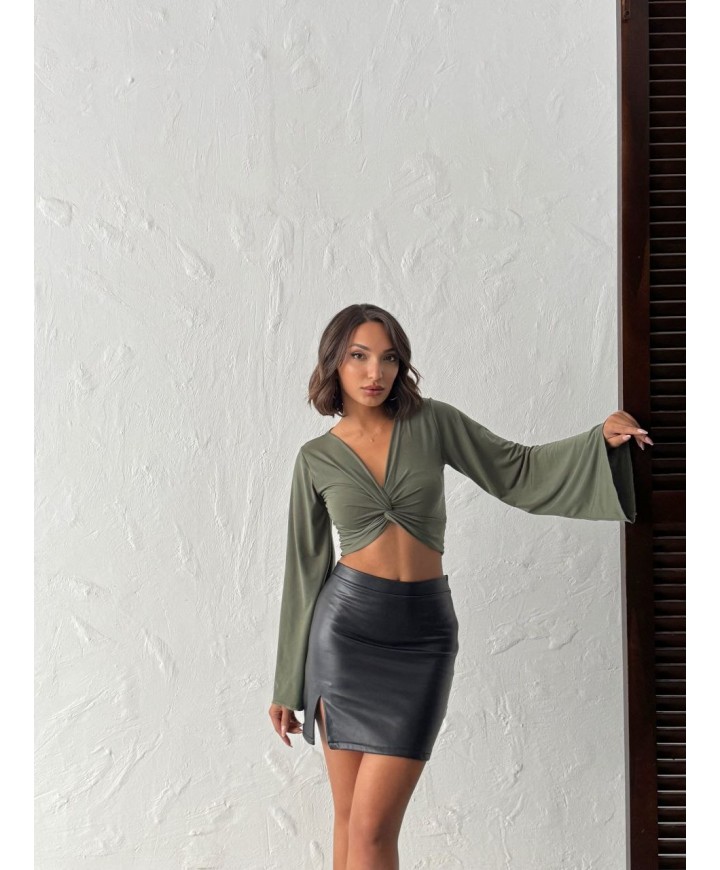 220535 KHAKI BLOUSE