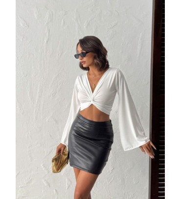 220536 BEYAZ BLUZ...