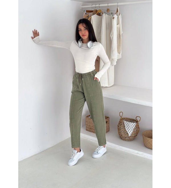 220553 GREEN TROUSERS