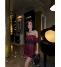 220616 BORDO ABİYE SCUBA CREP