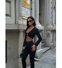 220620 SİYAH TAKIM LYCRA KUMAŞ