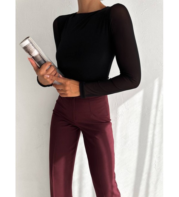 220646 BLACK BLOUSE 