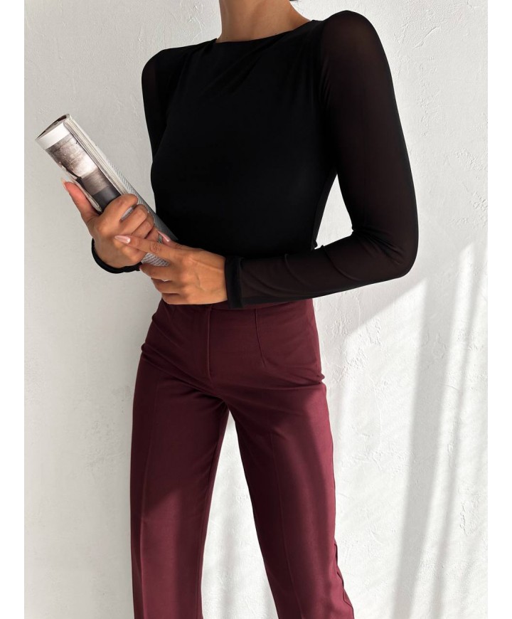 220646 BLACK BLOUSE 