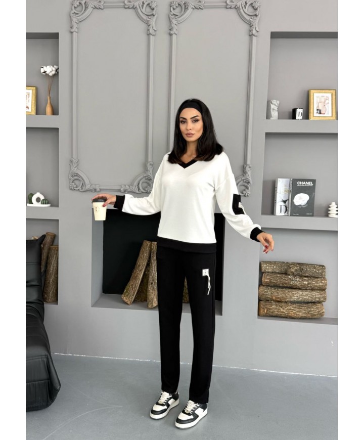 220677 GARNİLİ EŞOFMAN TAKIM MODAL KUMAŞ