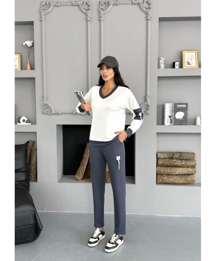 220678 GARNİLİ EŞOFMAN TAKIM MODAL KUMAŞ