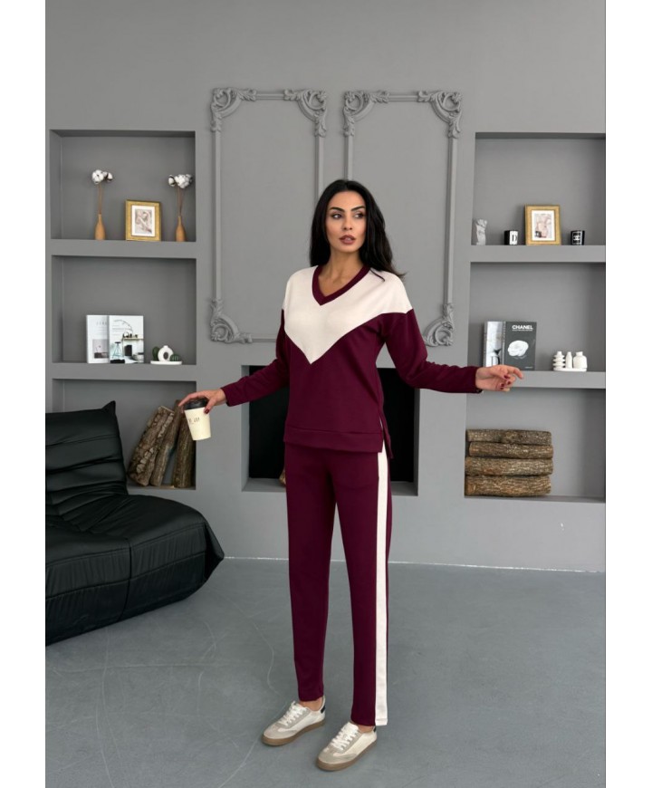 220682 BORDO EŞOFMAN TAKIM MODAL KUMAŞ