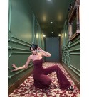 220716 BORDO ABİYE SCUBA CREP