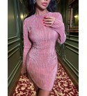 220720 PEMBE ABİYE SATEN KUMAŞ