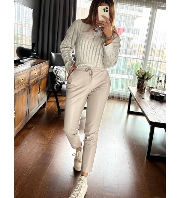 220748 CREAM TROUSERS 