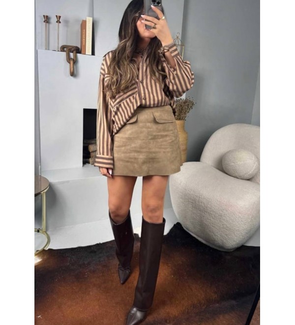 220751 MINK SHIRT 