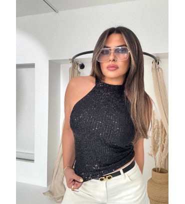 220755 SİYAH BLUZ PU...