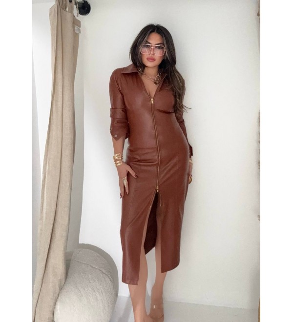220762 TABA ELBİSE SUNİ DERİ