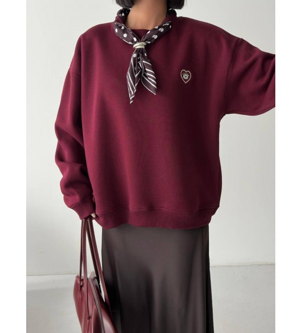 220801 BORDO SWEAT OYSHO KUMAŞ