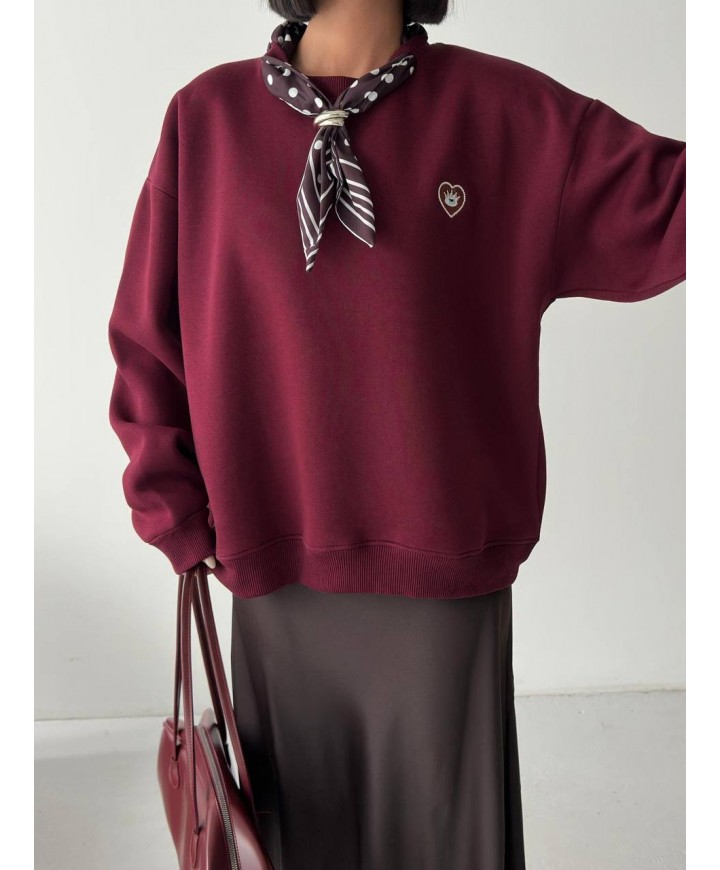 220801 BORDO SWEAT OYSHO KUMAŞ