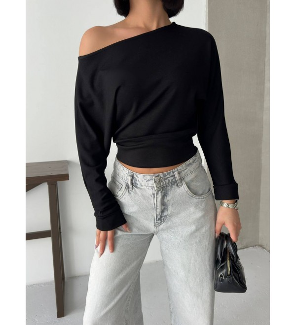 220806 BLACK BLOUSE 