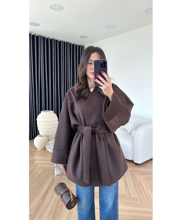 220818 COFFEE JACKET FUR