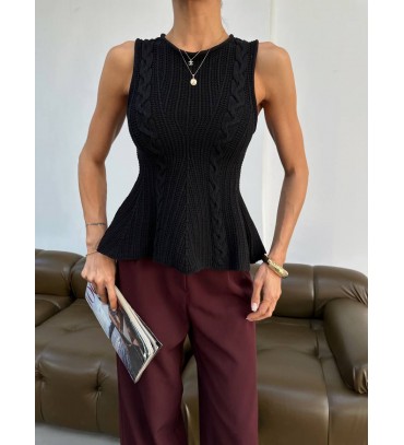 220886 SİYAH KAZAK T...