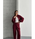 220898 BORDO TAKIM SATEN