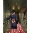 220930 SİYAH ABİYE MODAL KUMAŞ