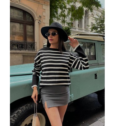 220934 ÇİZGİLİ KAZAK...