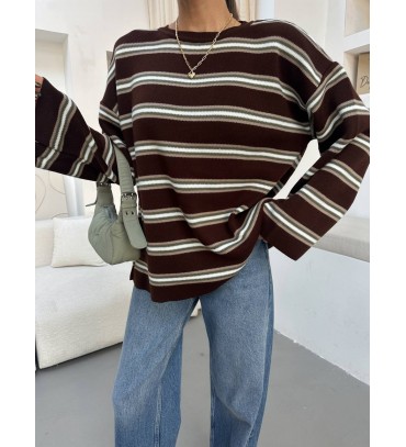 220946 ÇİZGİLİ KAZAK...