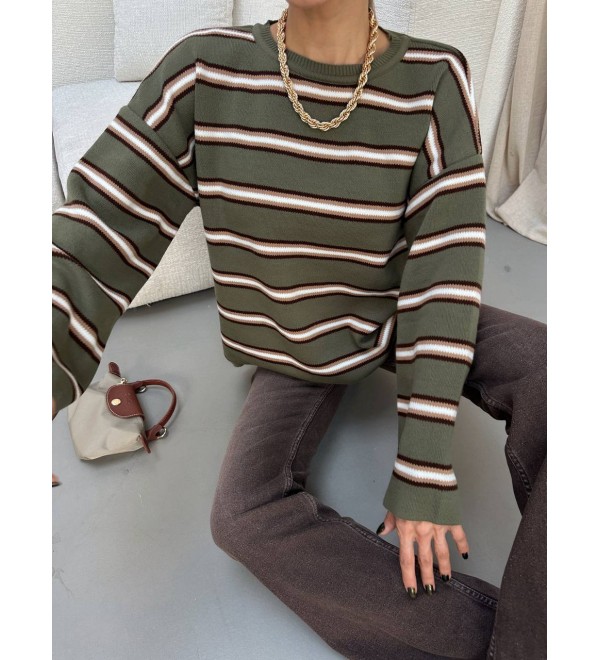 220947 STRIPED JUMPER KNITWEAR