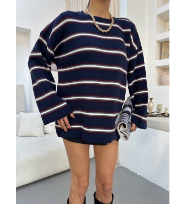 220949 ÇİZGİLİ KAZAK...